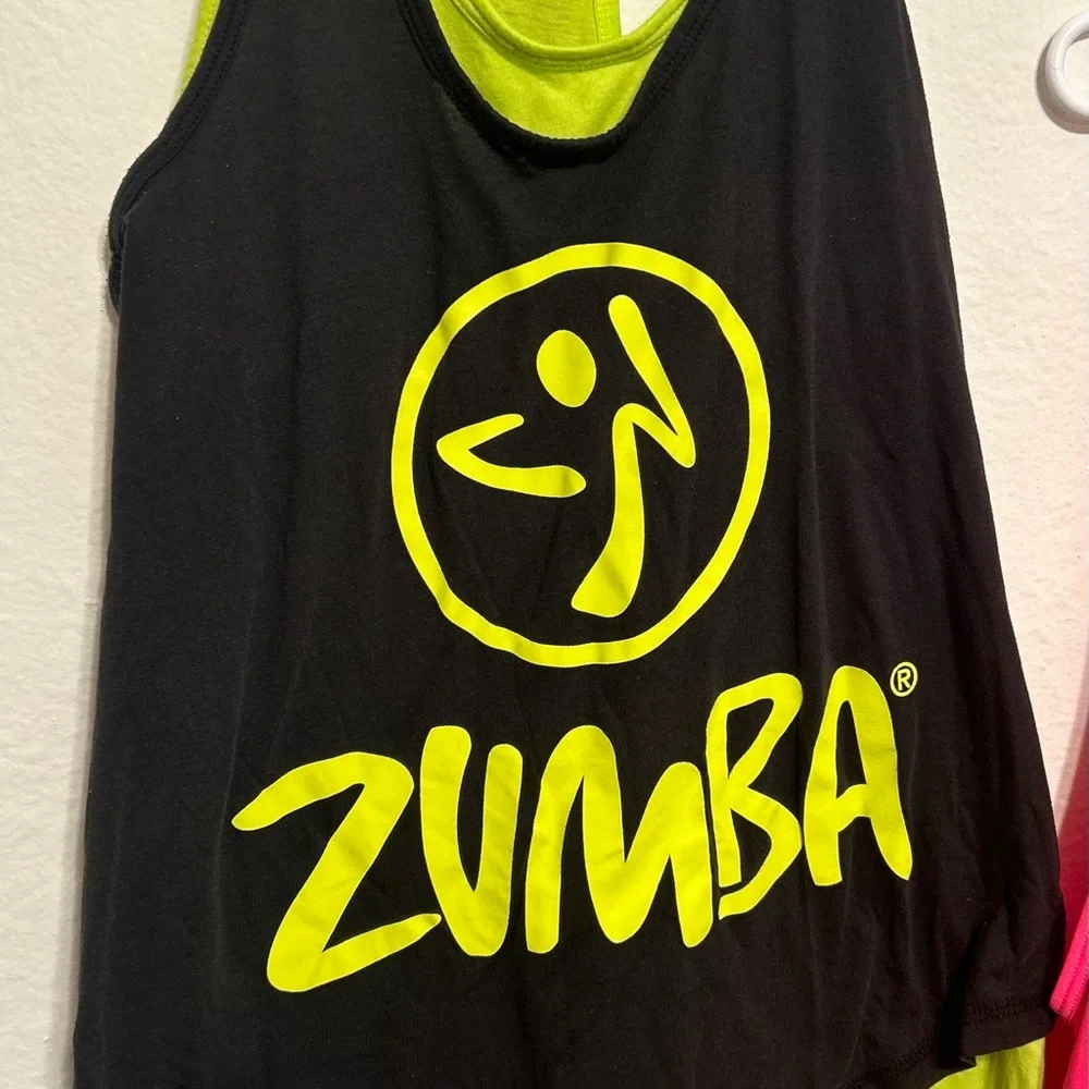 Two Zumba XS Tank Tops - Picture 3 of 5